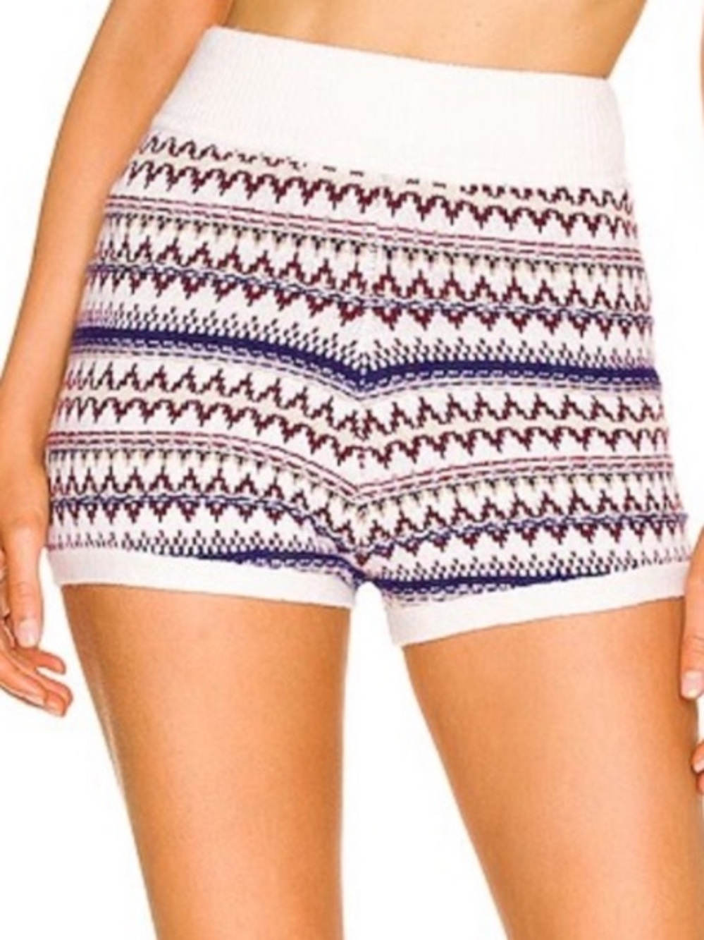 Rag & Bone Willow Wool Far Isle Hot Shorts